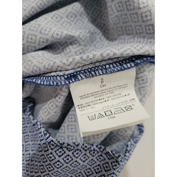 Old Navy Blue Printed Spaghetti Strap Cami Dress – Size - Picture 6 of 9